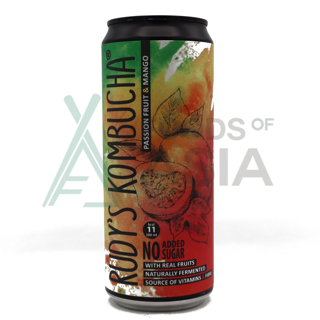 Kombucha Passion & Mango 330ml