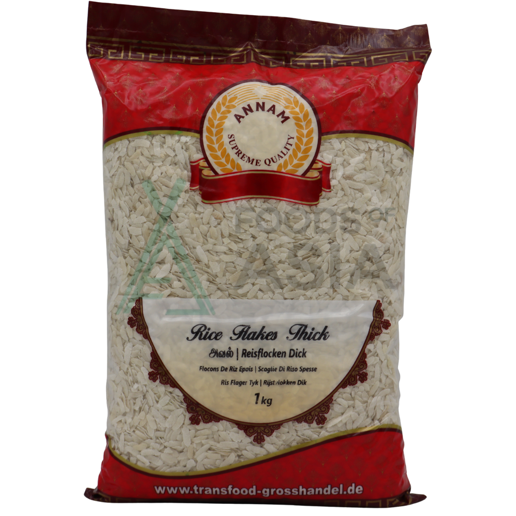 Annam Rice Flakes Thick White 1kg