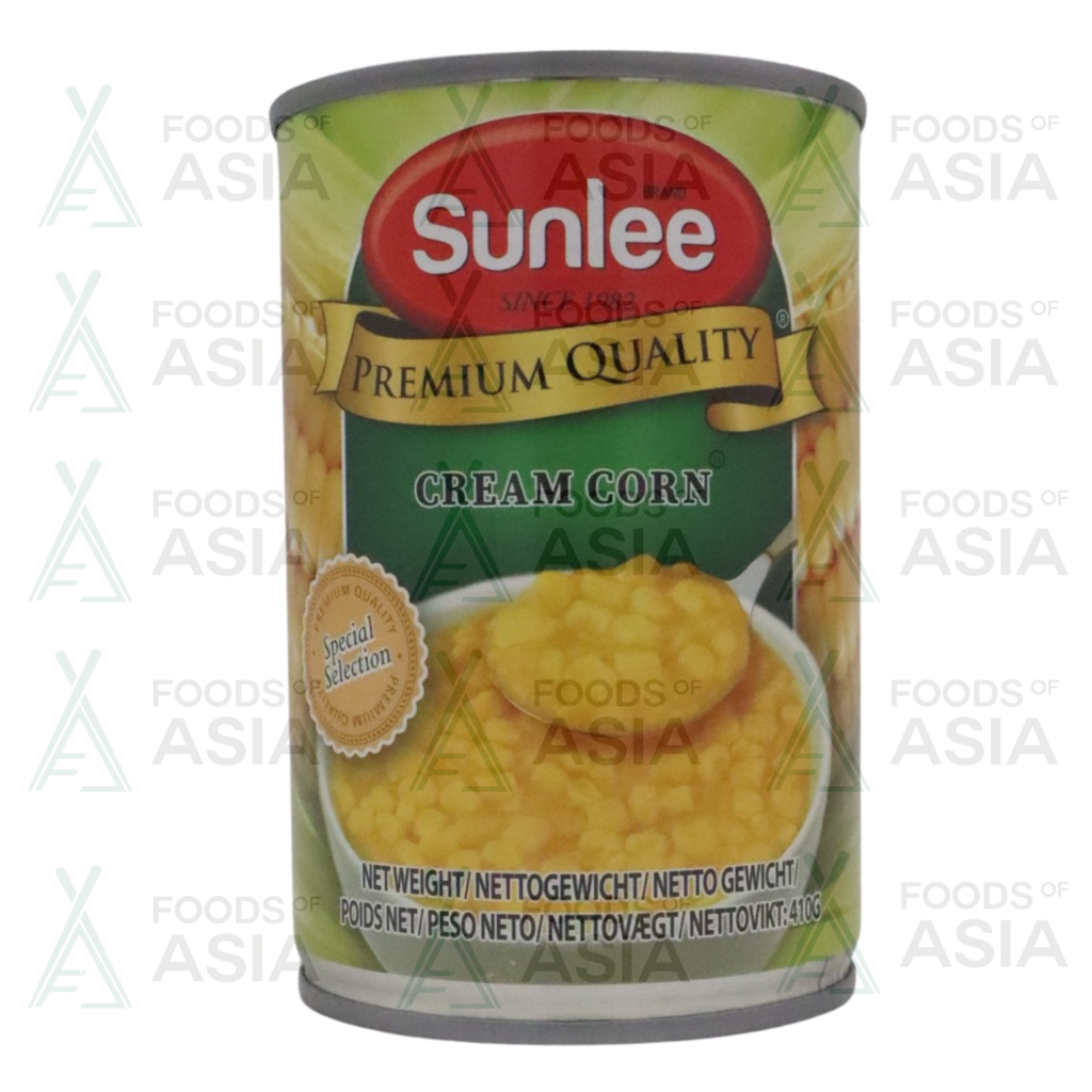 Sunlee cream style corn EO 410g