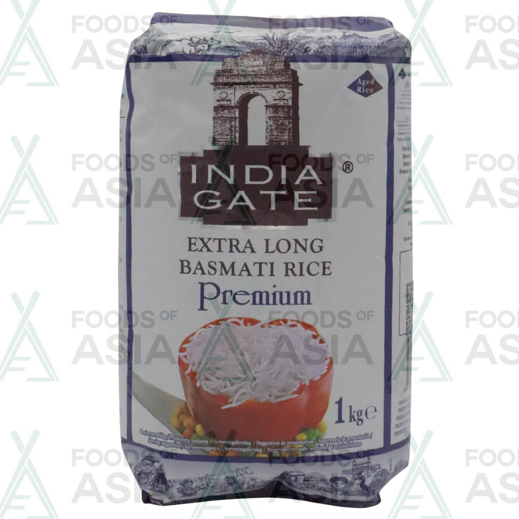 India Gate Extra Long Basmati Rice Premium 1kg