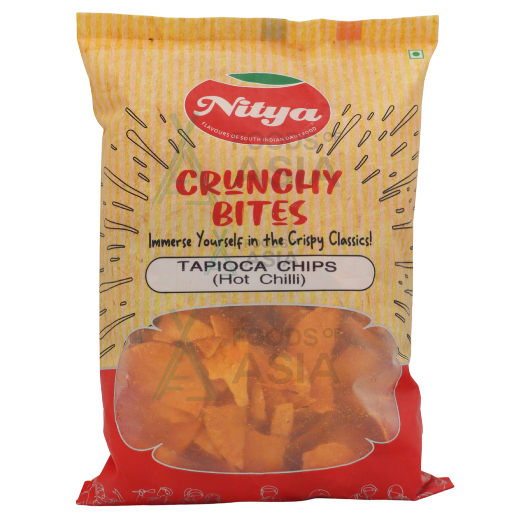 NITYA TAPIOCA CHIPS HOT CHILLI 150G