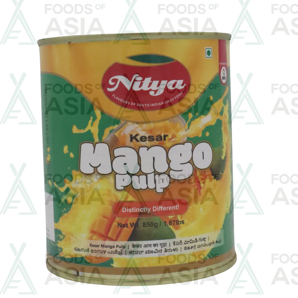 NITYA KESAR MANGO PULP SWEETENED CAN 850G