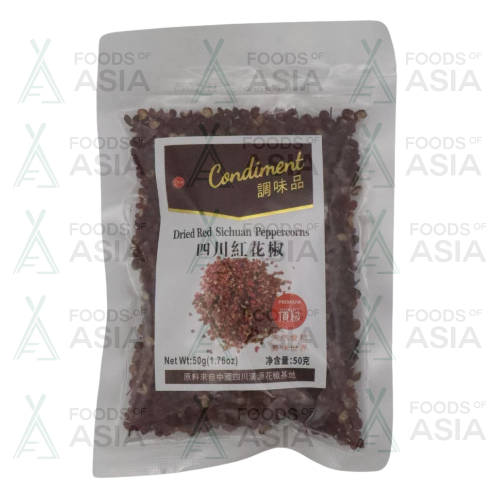 Tai Yang Men Sichuan Peppercorns (Red) 50g