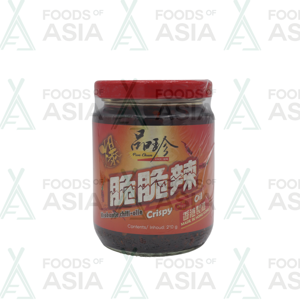 PUN CHUN Crispy Chilli in Oil 210g