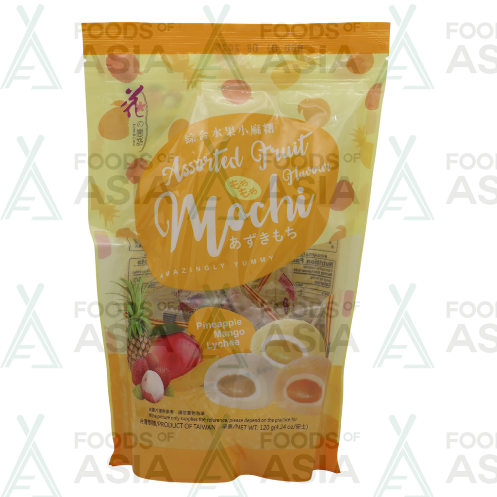 Mochi Assorted Fruit Flavour 120g