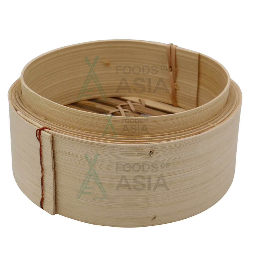 8" Bamboo steamer 