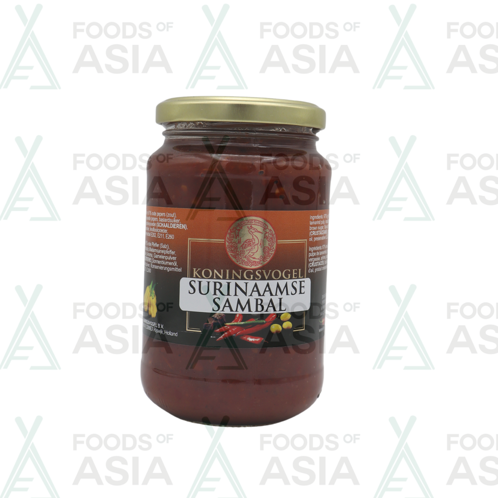 Koningsvogel Chilli Paste Surinamese 375g