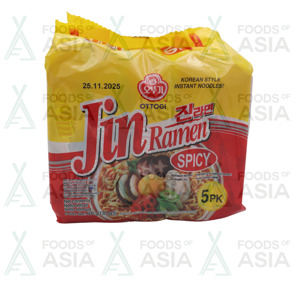 Ottogi Instant Noodles Jin Ramen Spicy120g