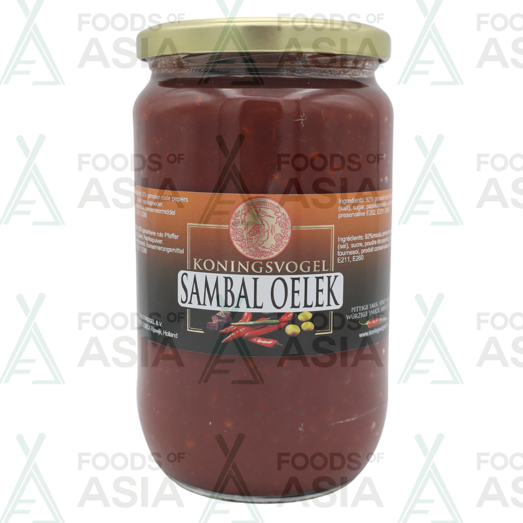 Koningsvogel Chilli Paste Oelek 720g