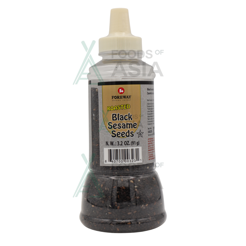 Foreway Roasted Black Sesame Seeds 91g