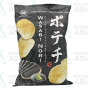 Koikeya Potato Chips Wasabi Nori 100g