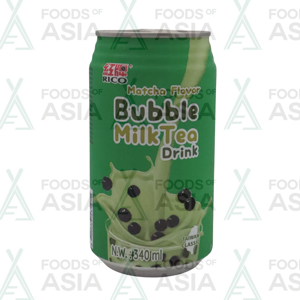 RICO Bubble Milk Tea Drink Matcha 340ml
