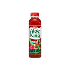 OKF Aloe Vera Drink Strawberry 500ml