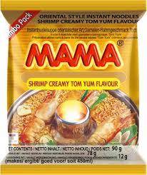 Mama Shrimp Creamy Tom Yum noodles 90g