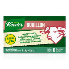KNORR Bouillon Cubes Lamb 72g