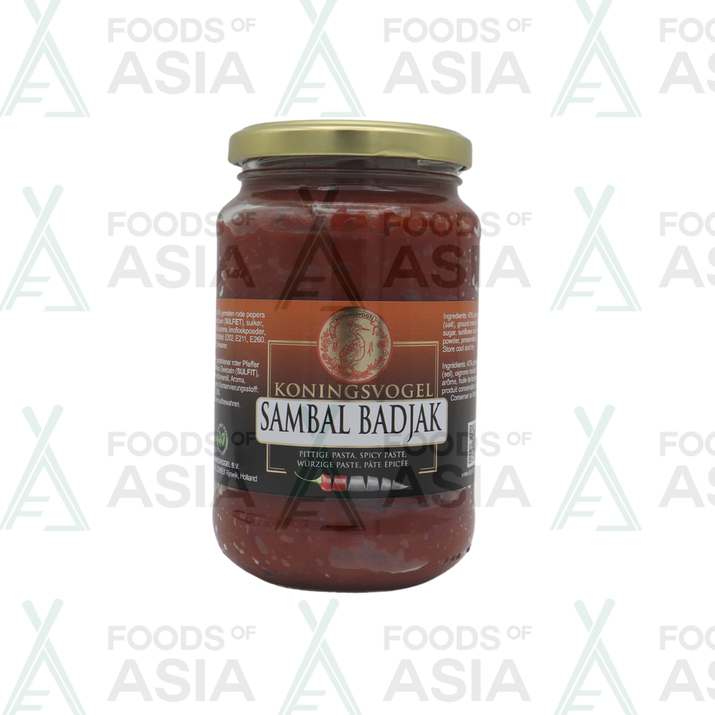 KONINGSVOGEL Sambal Badjak 375g