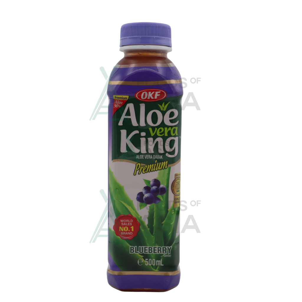 OKF Aloe Vera Drink Blueberry 500g