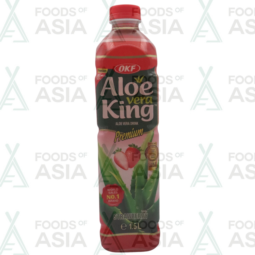 OKF Aloe Vera Drink Strawberry 1,5L