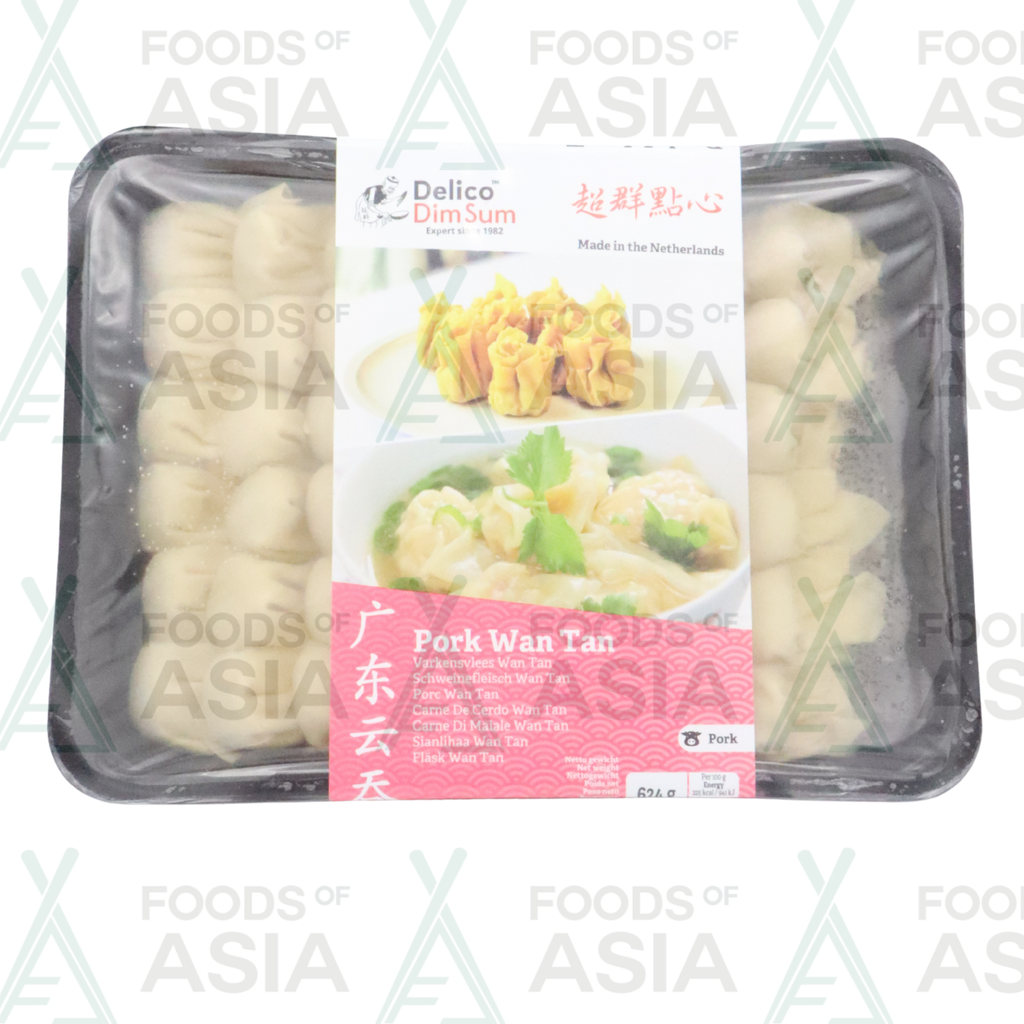 DELICO Wonton Pork 48 PCS 624g
