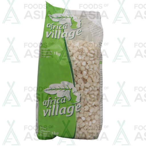 AFRICA VILLAGE MAIS PLATA BLANC / WHITE MAIZE 1KG
