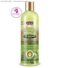 AFRICAN PRIDE OLIVE MIRACLE 2IN1 SHAMPOO 