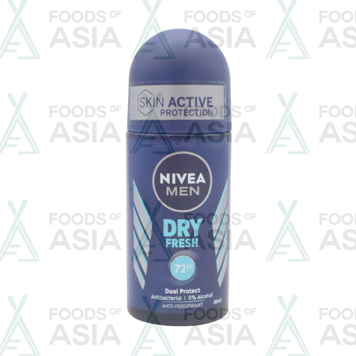 Nivea Men - Deodorant - Roller - Dry Fresh - Dual Protect - 50ml