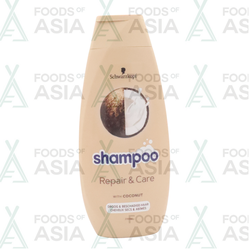Schwarzkopf - Shampoo - Repair & Care - Coconut - 400ml