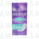 Always - Inlegkruisjes - 2 Normal - Daily Fresh - 0% Perfume - 30 Stuks