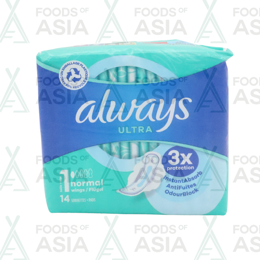 Always Ultra - Maandverband - 1 Normal - 3xProtection - 14 Stuks