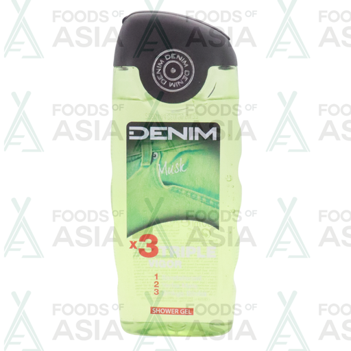 Denim - Douchegel - Musk - x3 Triple Vigor - 250ml