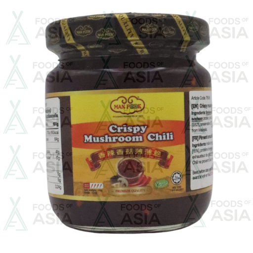 Man Fook Crispy Mushroom Chili 170g