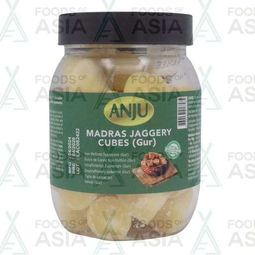 Anju Madras Jaggery Cubes (Gur) 500g
