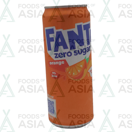 Fanta Zero Sugar Orangr 330ml