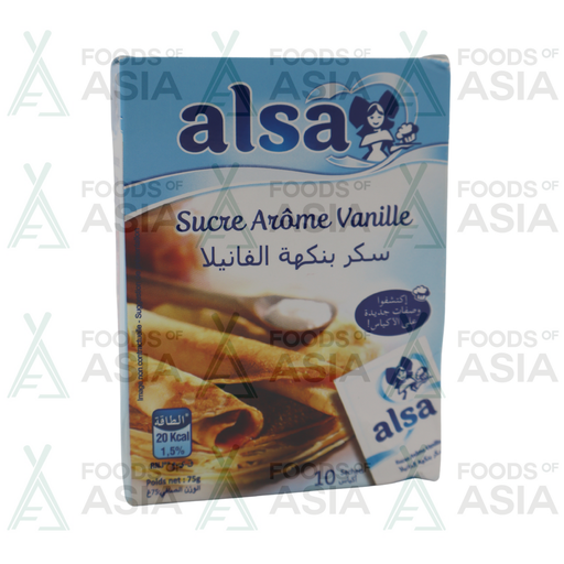 Alsa Sucre Vanilline 10 Sachets