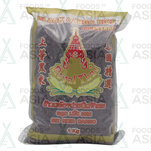 Royal Thai Cargo Rice Black 1kg