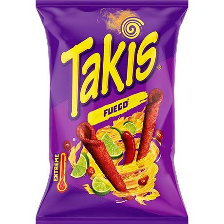 Takis Corn Snack Chili&Lime Fuego 100g