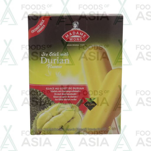 Madame Wong Durian Ice Bar 80g