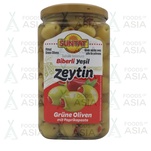 Suntat Olives Stuffed Peppers Jar 850g