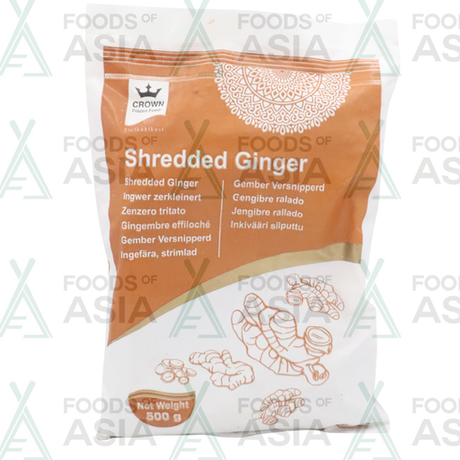 Crown Shredded Ginger 500g