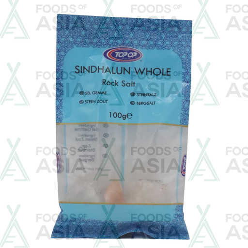 Topop Sindhalun Whole  Rock Salt 100g