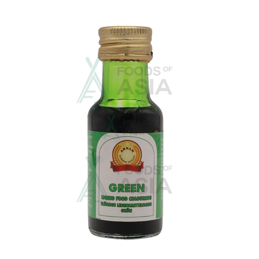 Annam Green Liquid Food Colouring 28ml