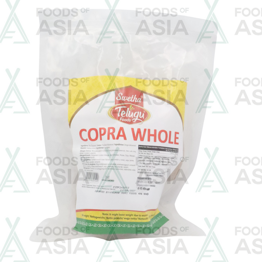 Telugu Copra Whole (Coconut) 250g