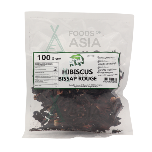 Africa Village Hibiscus Bissap Rouge 100g