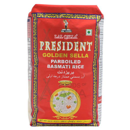 Lal Qilla President Golden Sella Parboiled Basmati Rice 1kg