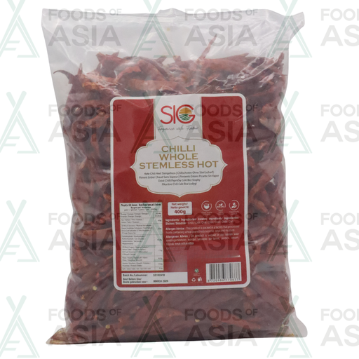 SIG Chilli Whole Ex. Hot 400g
