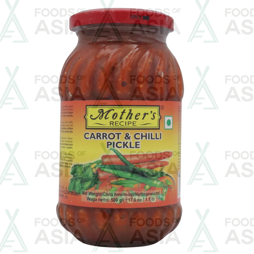 Mother's Carrot & Chilli Pickle 500g