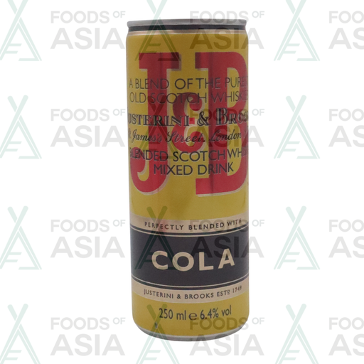 J&B COLA 250ML