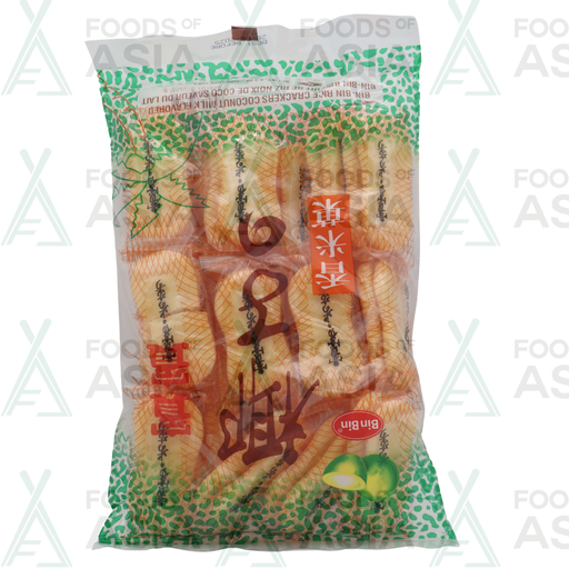 Bin Bin Rice Crackers Coconut 150g