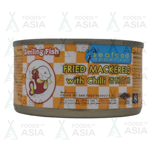 Smiling Fish Fried Mackerel with Chilli90g