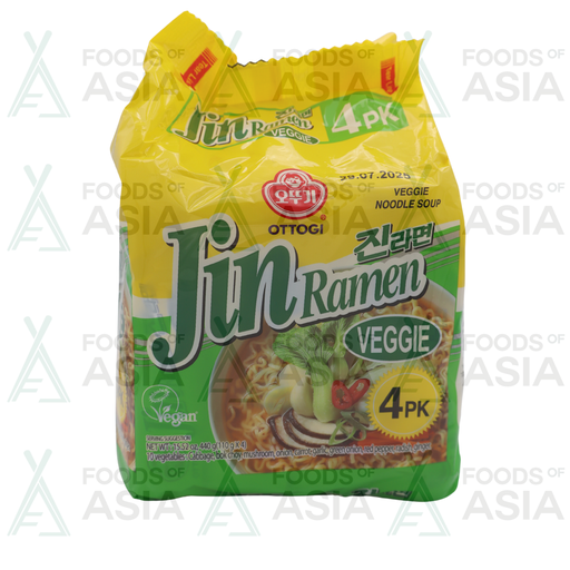 Ottogi Instant Noedels Jin Ramen Groente 110g
